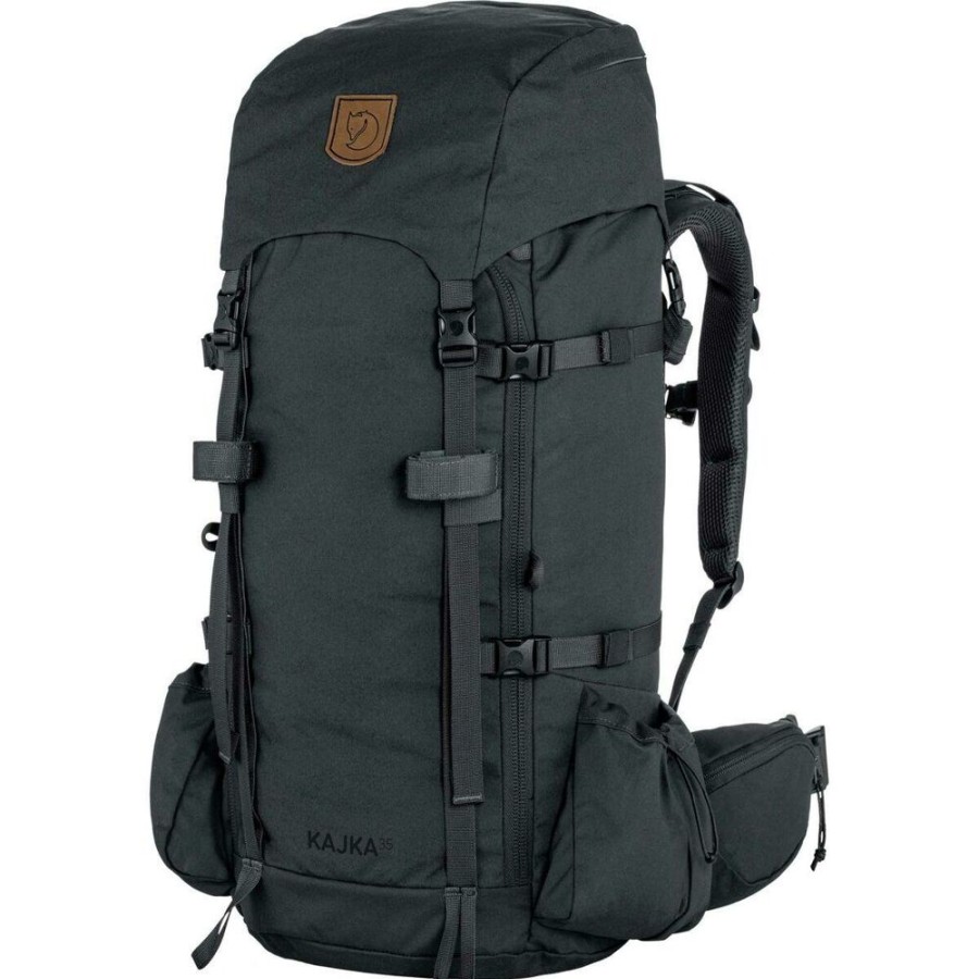 Backpacks&Bags FJALLRAVEN | Fjallraven Kajka 35 Coal Black