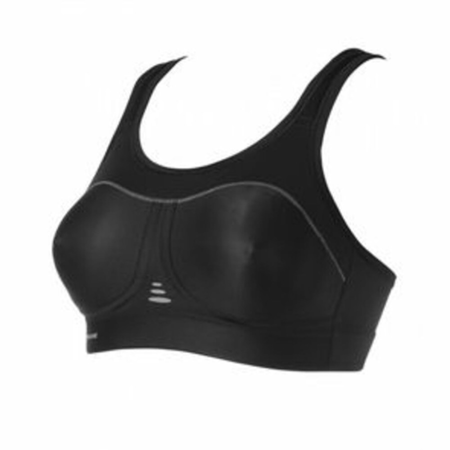 Outdoor Clothing PURELIME | Purelime Compression Bra High Impact Black