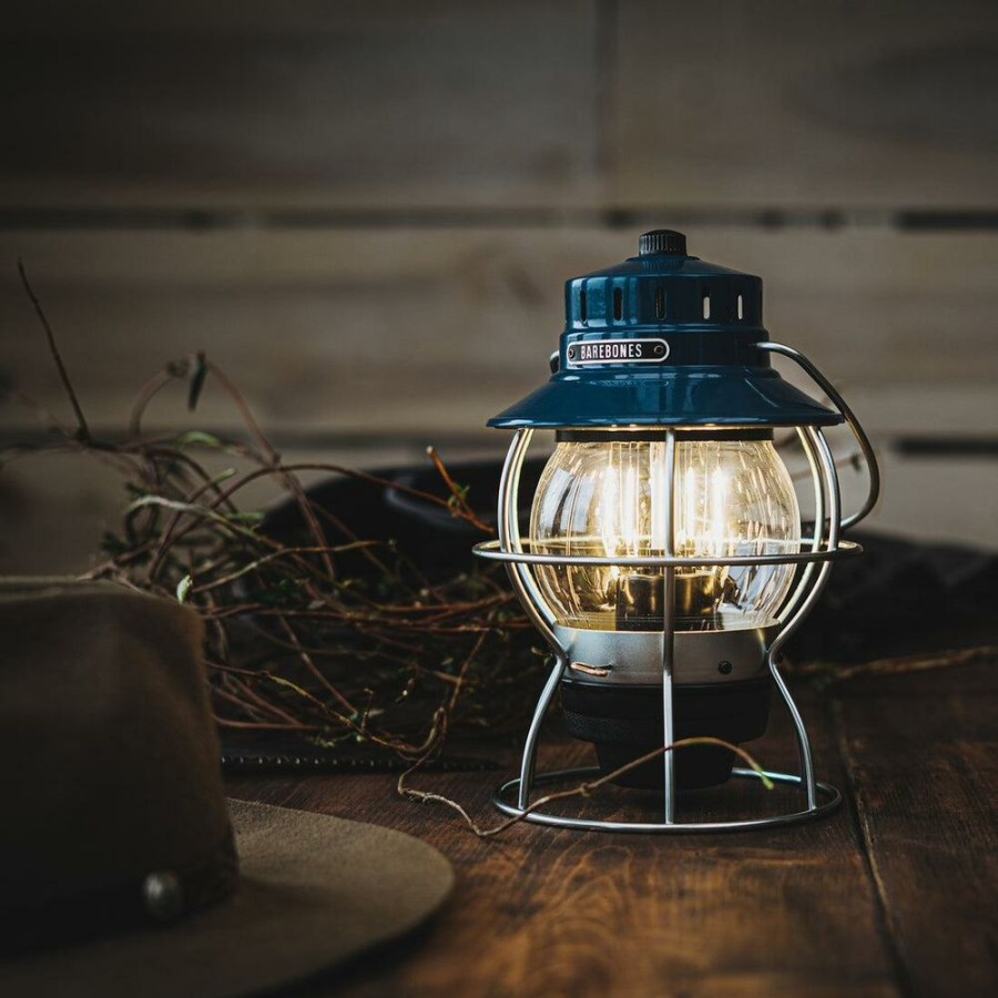 Equipment BAREBONES | Barebones Railroad Lantern Usb Ocean Blue