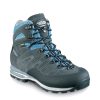 Shoes MEINDL | Meindl Antelao Lady Gtx Brede Wandelschoen Anthrazit/Hellblau