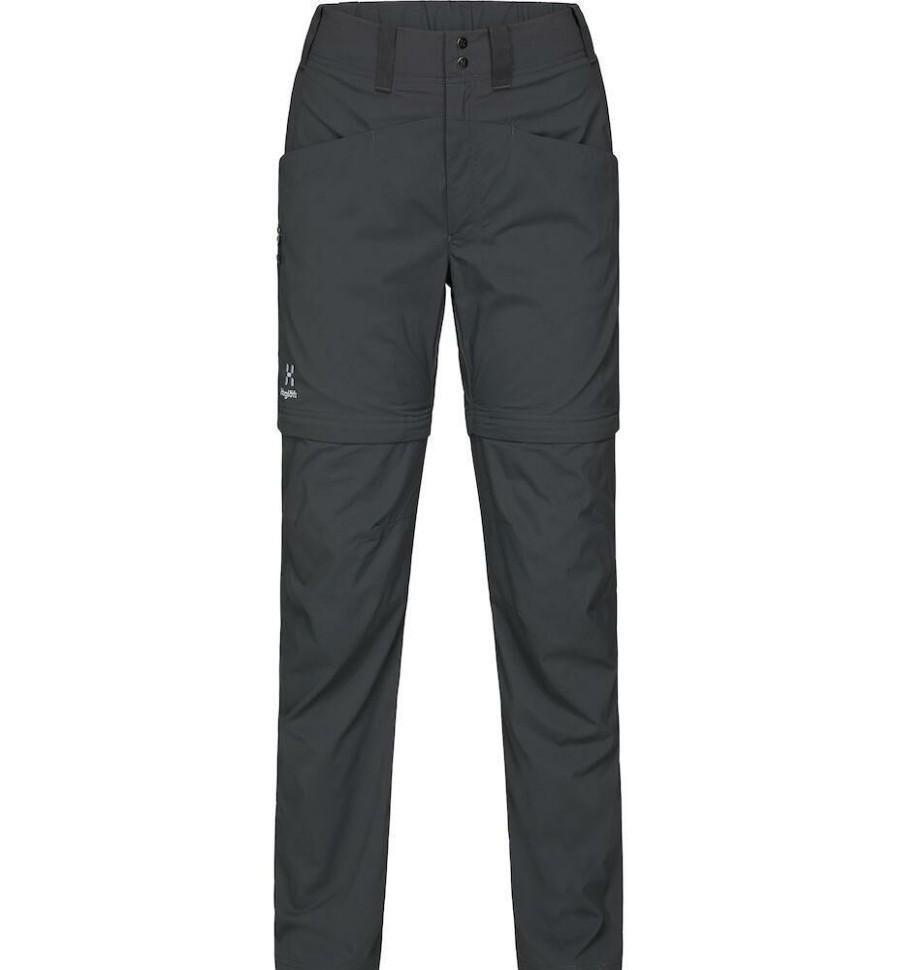 Outdoor Clothing HAGLOFS | Haglofs Lite Standard Zip-Off Pant Women Magnetite