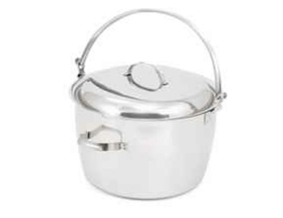 Kamperen GSI | Gsi Glacier Stainless Kettle Stainless Steel Kettle 12.3 Liters Diverse