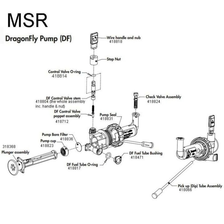 Kamperen MSR | Msr Fp/Fp-Df Pump Cup Diverse