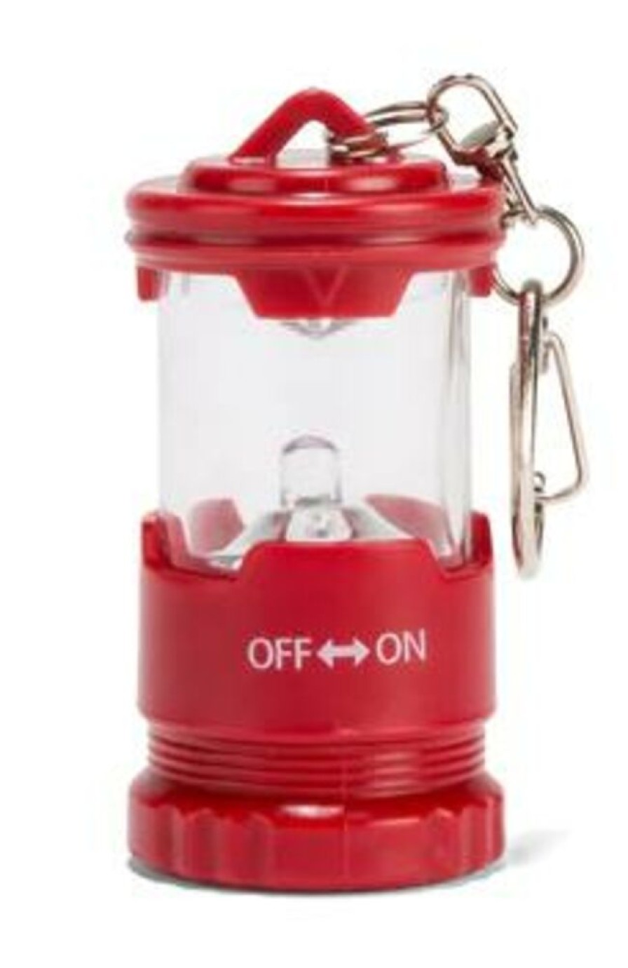 Equipment KIKKERLAND | Kikkerland Mini Lantern Red