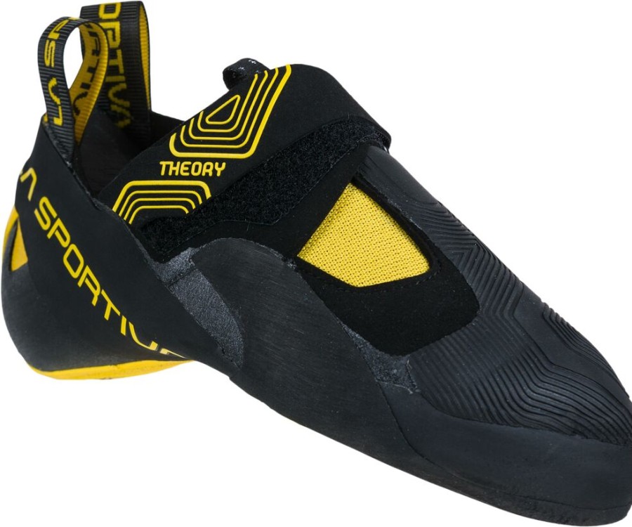 Mountain Sports & Winter Sports LA SPORTIVA | La Sportiva Theory Klimschoen Black/Yellow