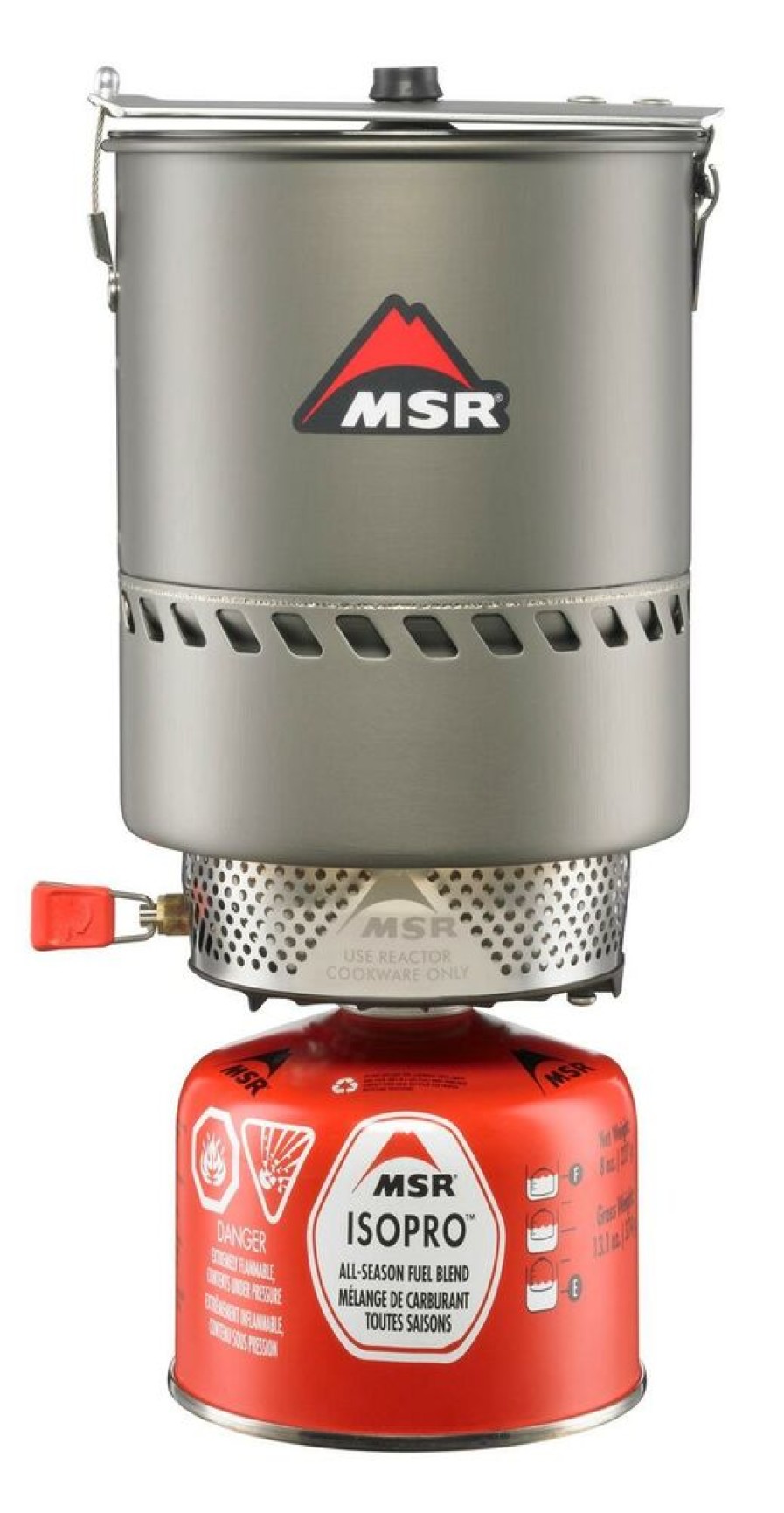 Kamperen MSR | Msr Reactor Stove System 1.7L Gas Burner Diverse