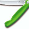 Equipment VICTORINOX | Victorinox Paring Knife Collapsible Serrated Green Several