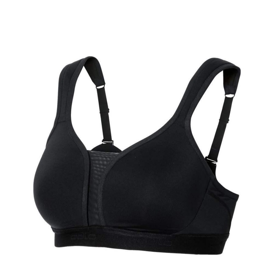 Outdoor Clothing ODLO | Odlo Sports Bra Padded High Cup D Black