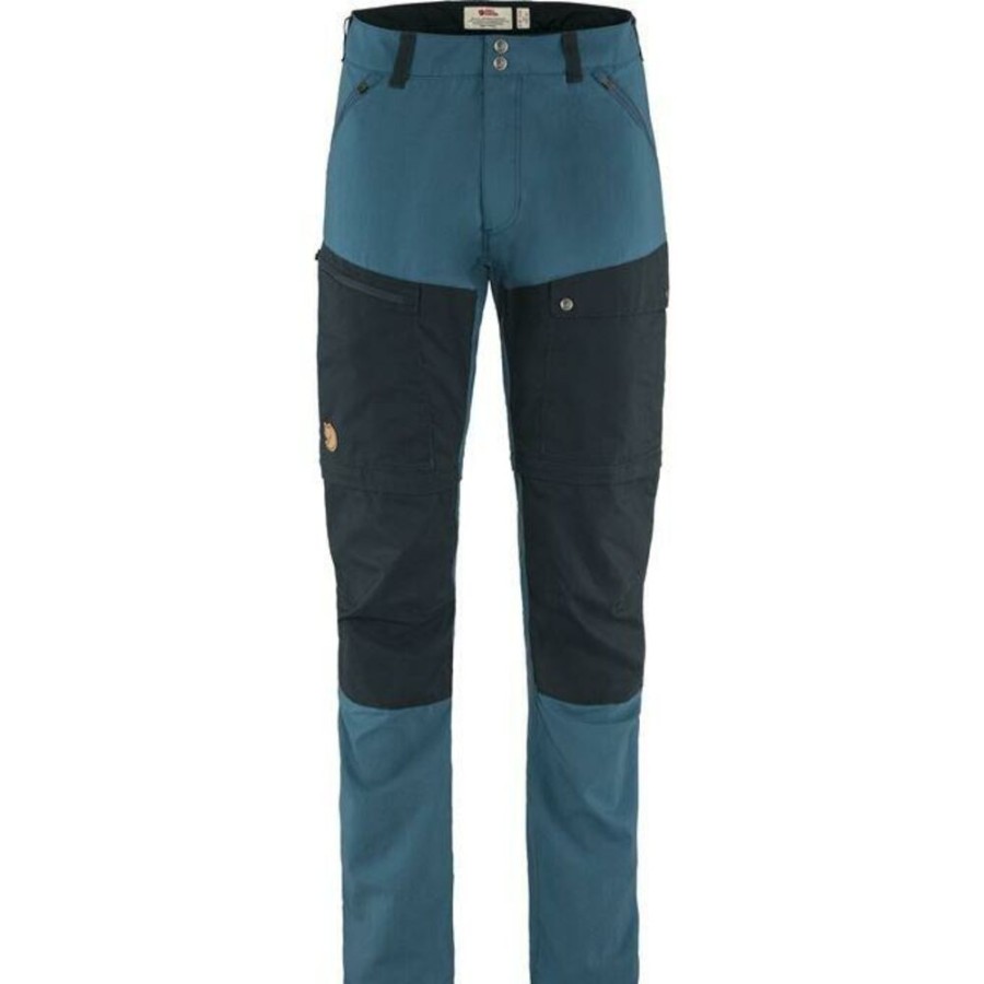 Outdoor Clothing FJALLRAVEN | Fjallraven Abisko Midsummer Zip-Off Trousers Indigo Blue-Dark Navy