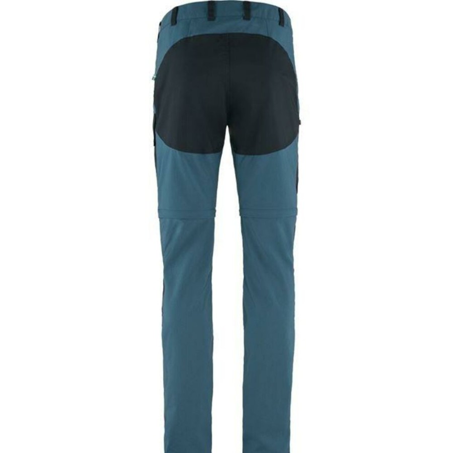 Outdoor Clothing FJALLRAVEN | Fjallraven Abisko Midsummer Zip-Off Trousers Indigo Blue-Dark Navy