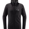 Outdoor Clothing HAGLOFS | Haglofs L.I.M. Mid Comp Hood Men Magnetite