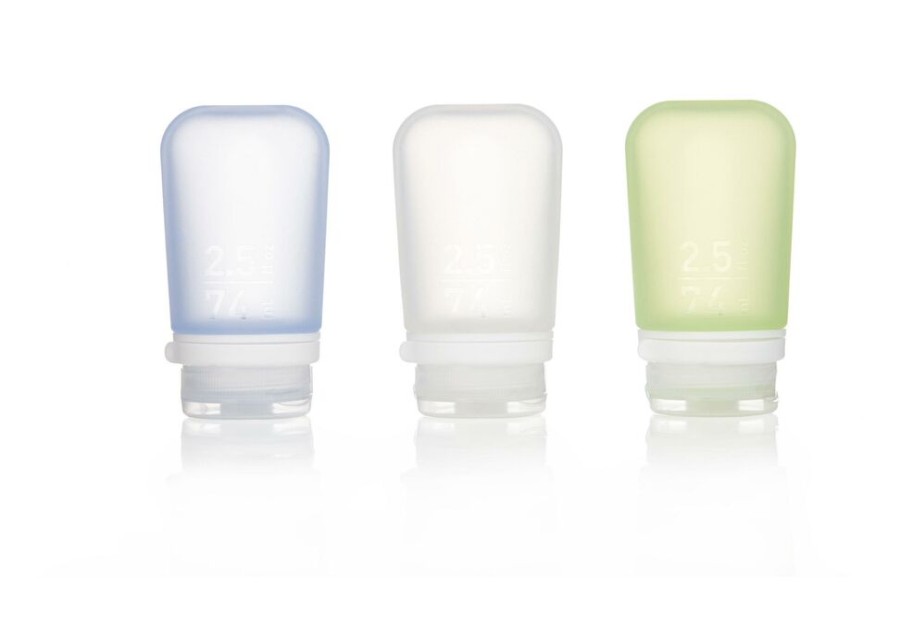 Travel HUMANGEAR | Humangear Go Toob+ 3 Pack 74 Ml Clear Green Blue Several