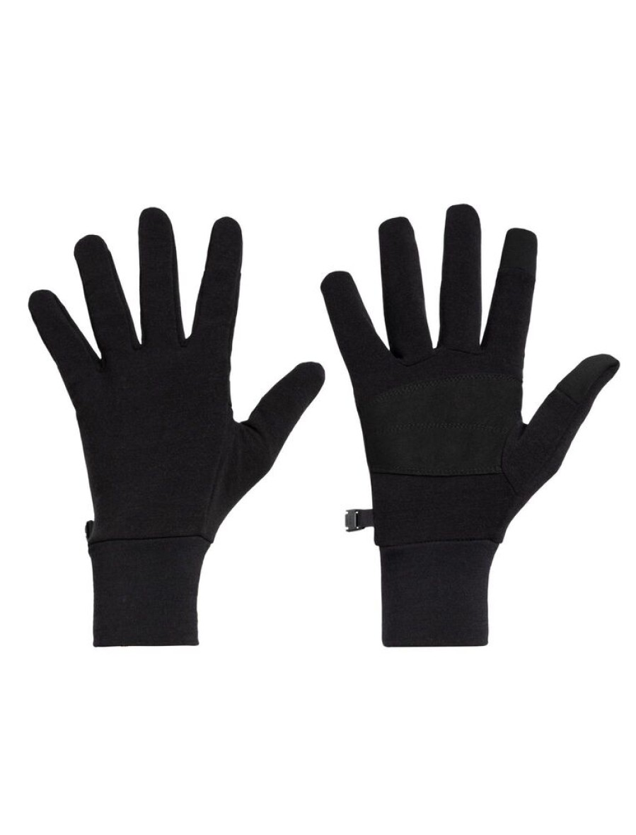 Outdoor Clothing ICEBREAKER | Icebreaker Sierra Gloves Black