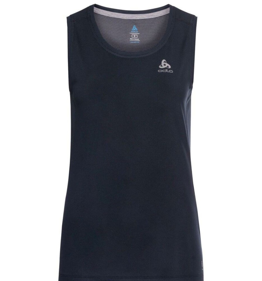 Outdoor Clothing ODLO | Odlo Tank Crew Neck F-Dry 550851 Dark Sapphire