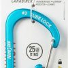 Travel NITE IZE | Nite Ize Carabiner #3 Slidelock Aluminum Blue Several