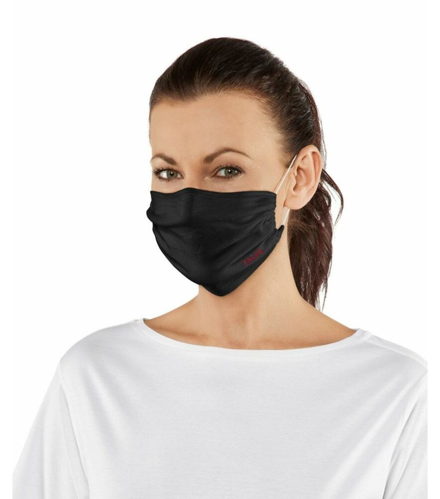 Travel FALKE | Falke Classic Unisex Face Mask - 2 Pieces Black Several