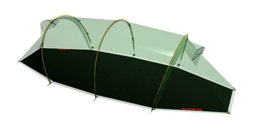 Kamperen HILLEBERG | Hilleberg Footprint Kaitum 4 Groundsheet Diverse