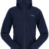 Outdoor Clothing RAB | Rab Scimitar Windstopper Jacket Wmns Deep Ink (Denim)