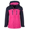 Outdoor Clothing TROLL KIDS | Trollkids Girls Nusfjord Jacket Navy/Magenta