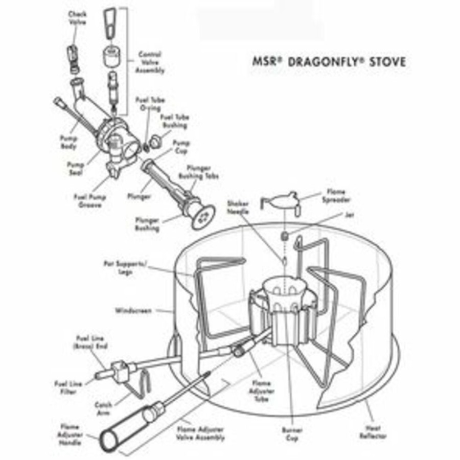 Kamperen MSR | Msr Dragonfly Fuelline Filter Diverse