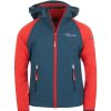 Outdoor Clothing TROLLKIDS | Trollkids Kids Rondane Zip-Off Jacket Xt Bright Red/Mystic Blue