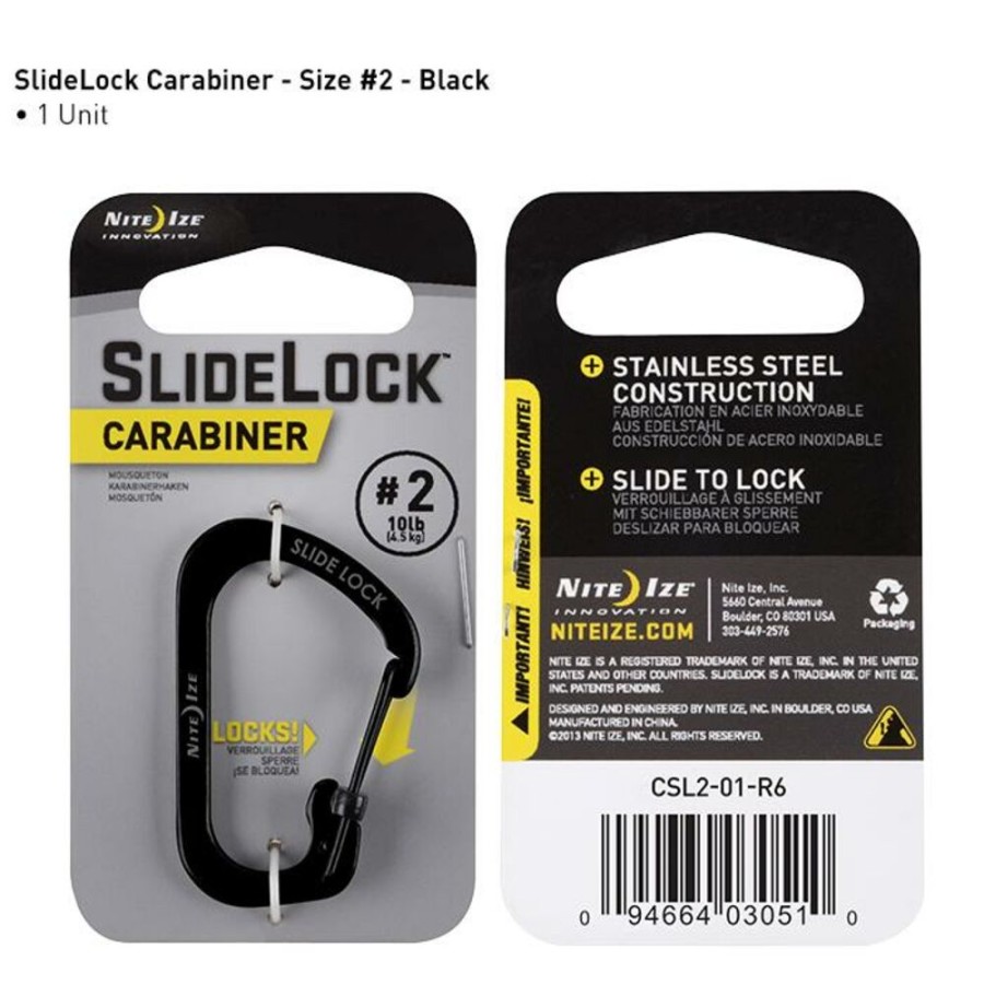 Travel NITE IZE | Nite Ize Carabiner #2 Slidelock Several