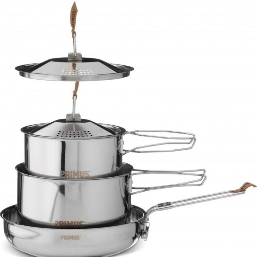 Kamperen PRIMUS | Primus Ss Campfire Cookset Small Stainless Steel Pan Set Diverse