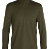 Outdoor Clothing ICEBREAKER | Icebreaker M Original Ls Half Zip Loden