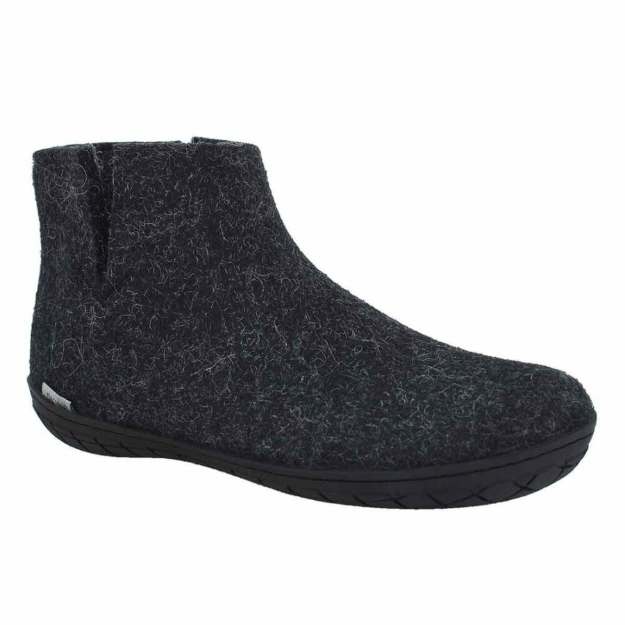 Shoes GLERUPS | Glerups Boot Gr - Hoge Slof Met Zwarte Rubber Zool