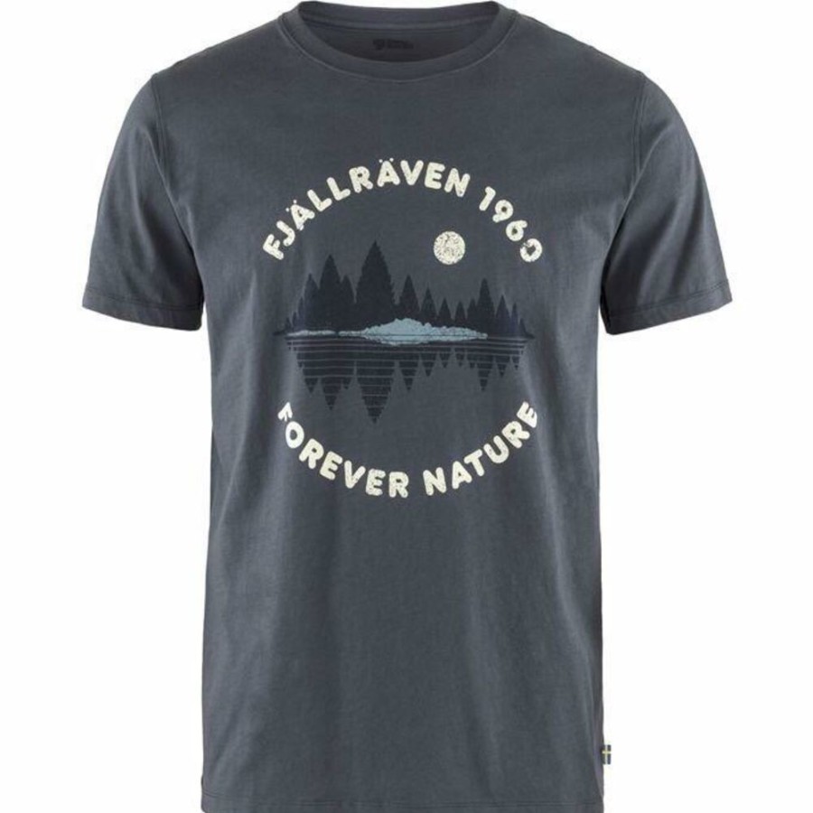 Outdoor Clothing FJALLRAVEN | Fjallraven Forest Mirror T/Shirt M Navy