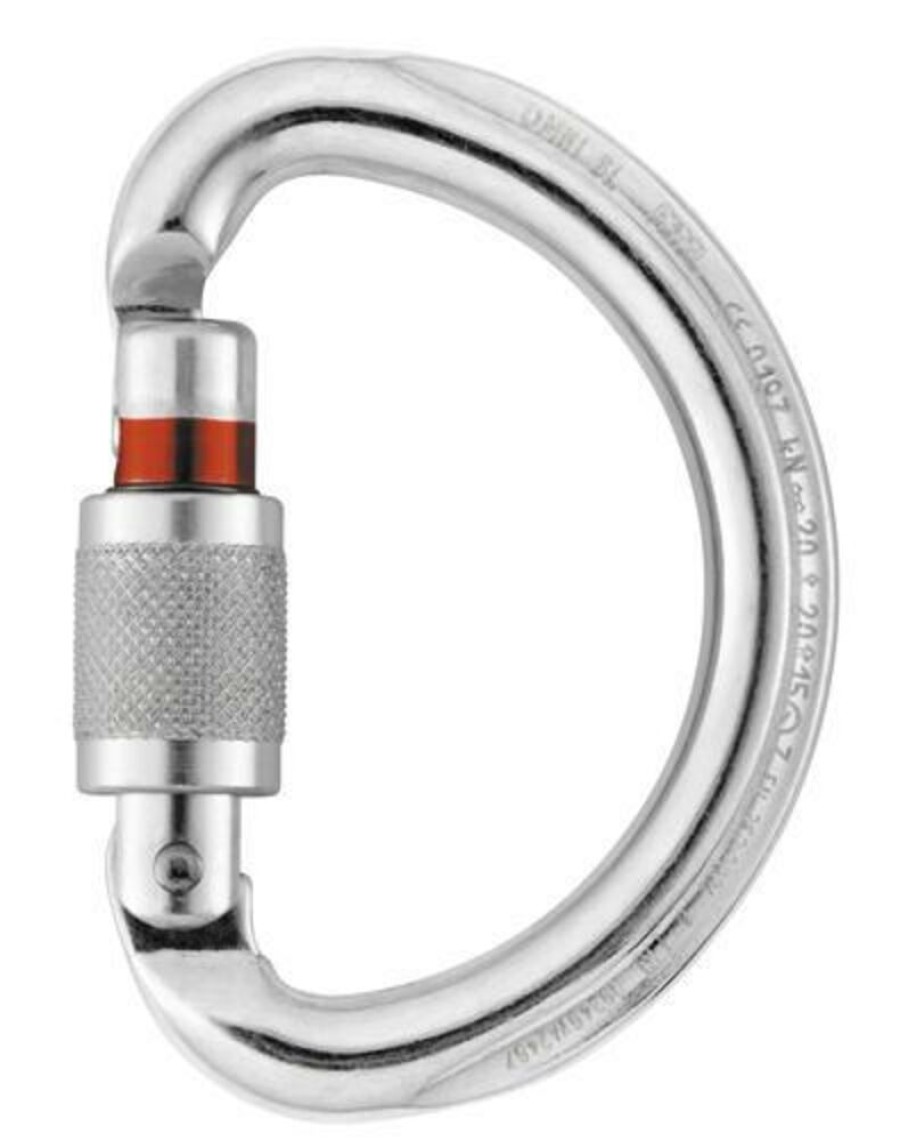 Mountain Sports & Winter Sports PETZL | Petzl Omni Screw-Lock - Schroefkarabiner Several