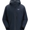 Outdoor Clothing ARCTERYX | Arcteryx Beta Insulated Jacket Mens Black Sapphire