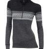 Outdoor Clothing ACLIMA | Aclima Designwool Marius Mock Neck W/Zip Women