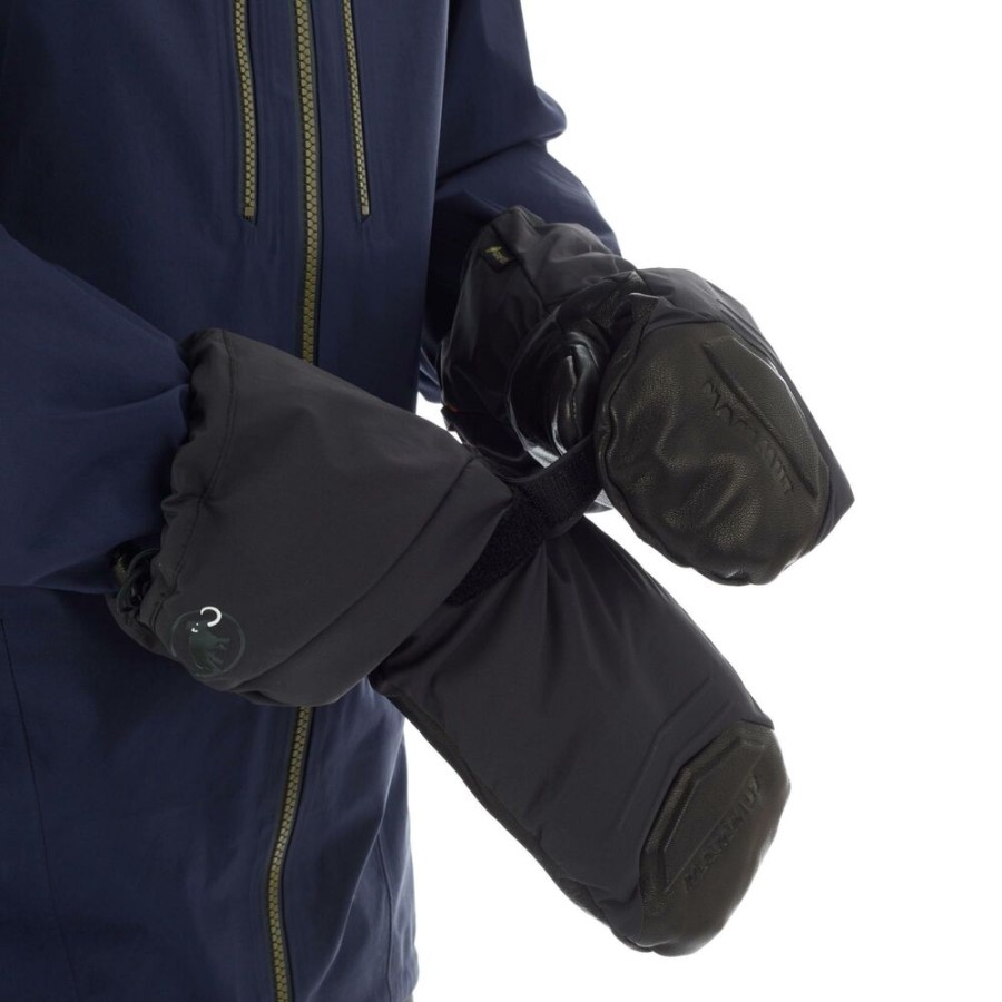 Outdoor Clothing MAMMUT | Mammut Scalottas 2 In 1 Mitten Black