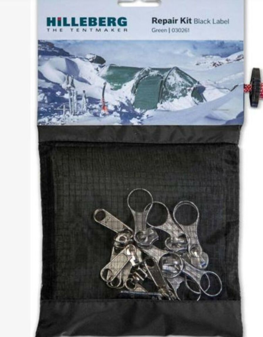 Kamperen HILLEBERG | Hilleberg Repair Kit Black Label Green