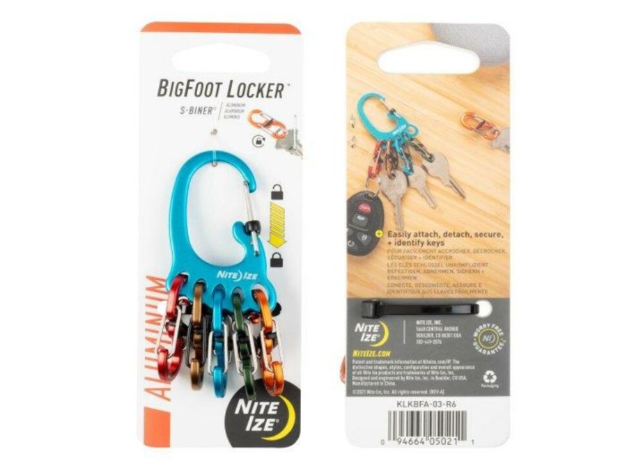 Travel NITE IZE | Nite Ize Bigfoot Locker Aluminum Several