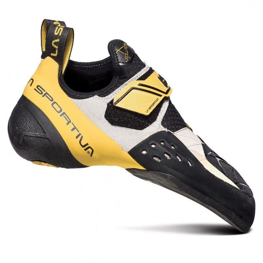 Mountain Sports & Winter Sports LA SPORTIVA | La Sportiva Solution - Klimschoen White/Yellow