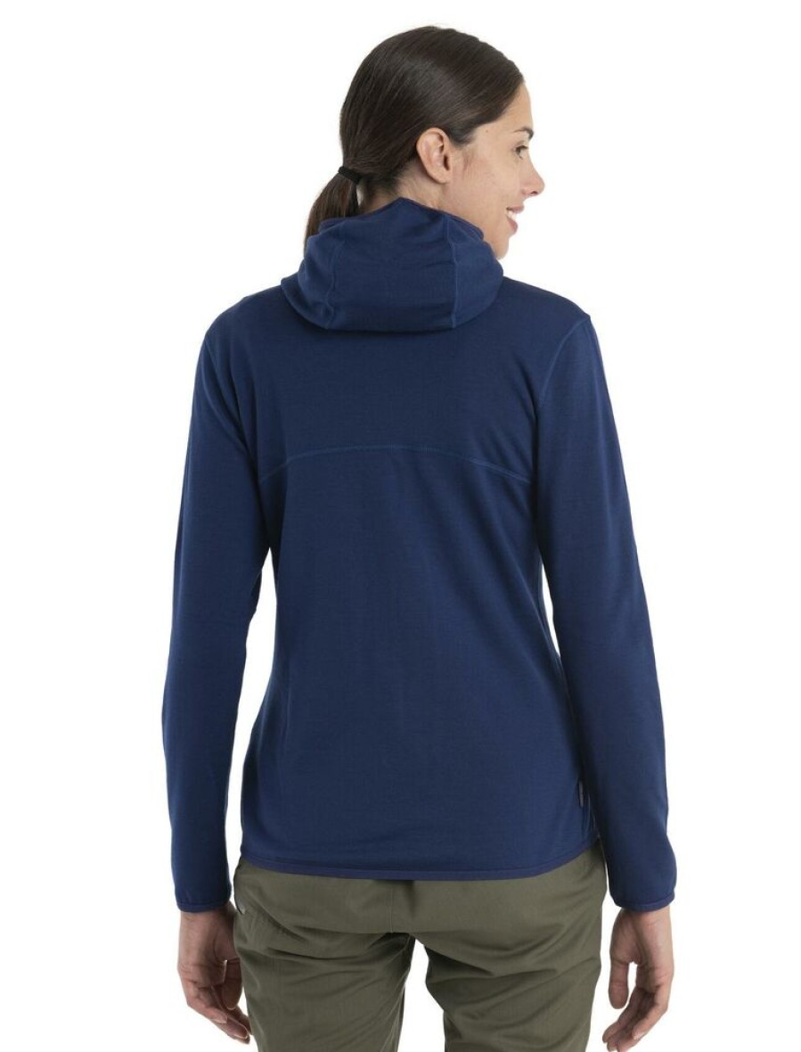 Outdoor Clothing ICEBREAKER | Icebreaker W Merino 560 Elemental Ii Ls Hoody