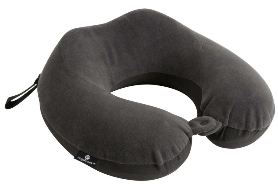 Travel EAGLE CREEK | Eagle Creek Memory Foam Neck Pillow Foam Pillow Ebony