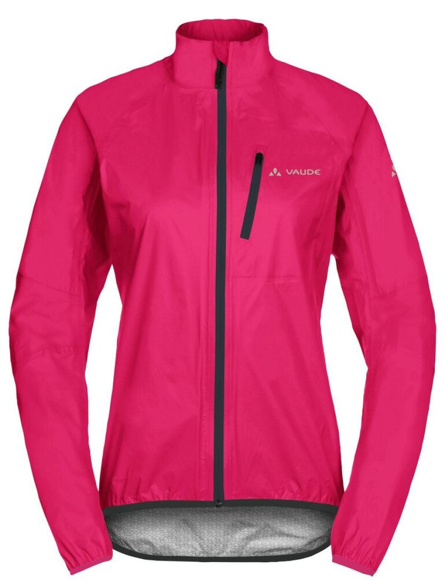 Outdoor Clothing VAUDE | Vaude Wo Drop Jacket Iii - Waterproof Cycling Jacket Bramble