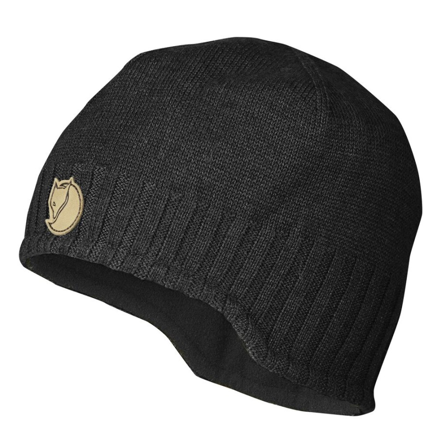 Outdoor Clothing FJALLRAVEN | Fjallraven Keb Stormblocker Beanie Black