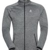 Outdoor Clothing ODLO | Odlo Mid Layer Full Zip Tencia 542562