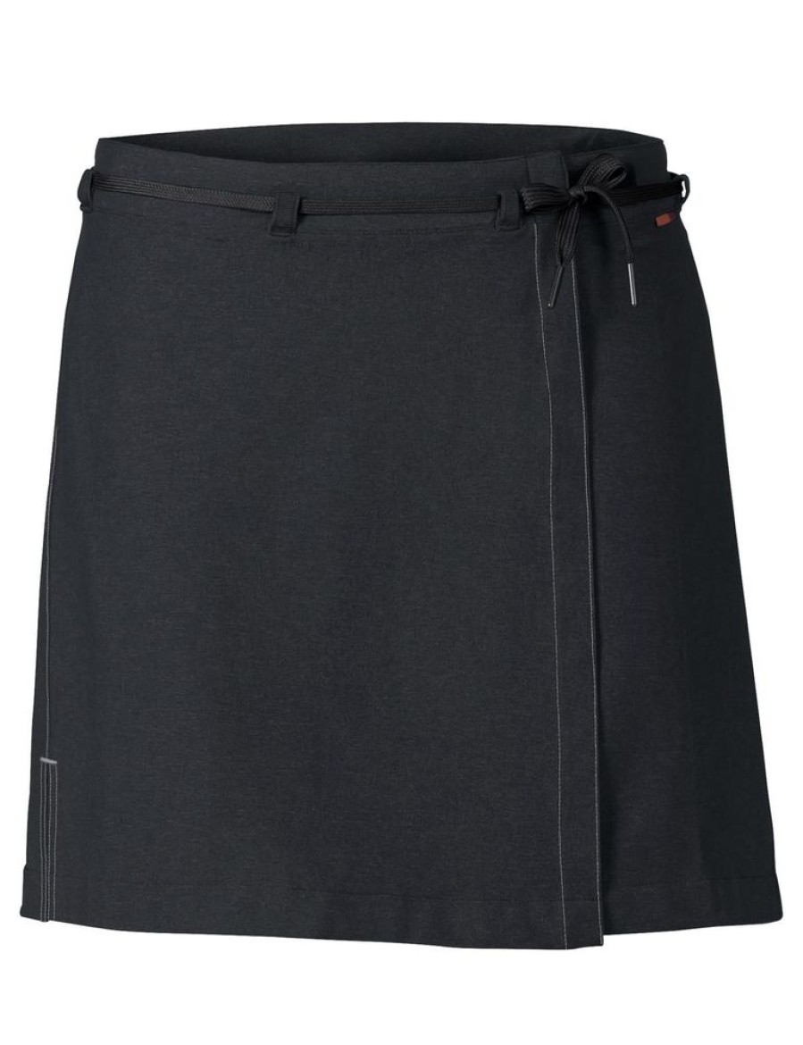 Outdoor Clothing VAUDE | Vaude Wo Tremalzo Skirt Ii - Fietsrok Black