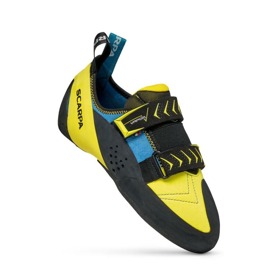 Mountain Sports & Winter Sports SHOE | Scarpa Vapor V - Klimschoen Ocean/Yellow