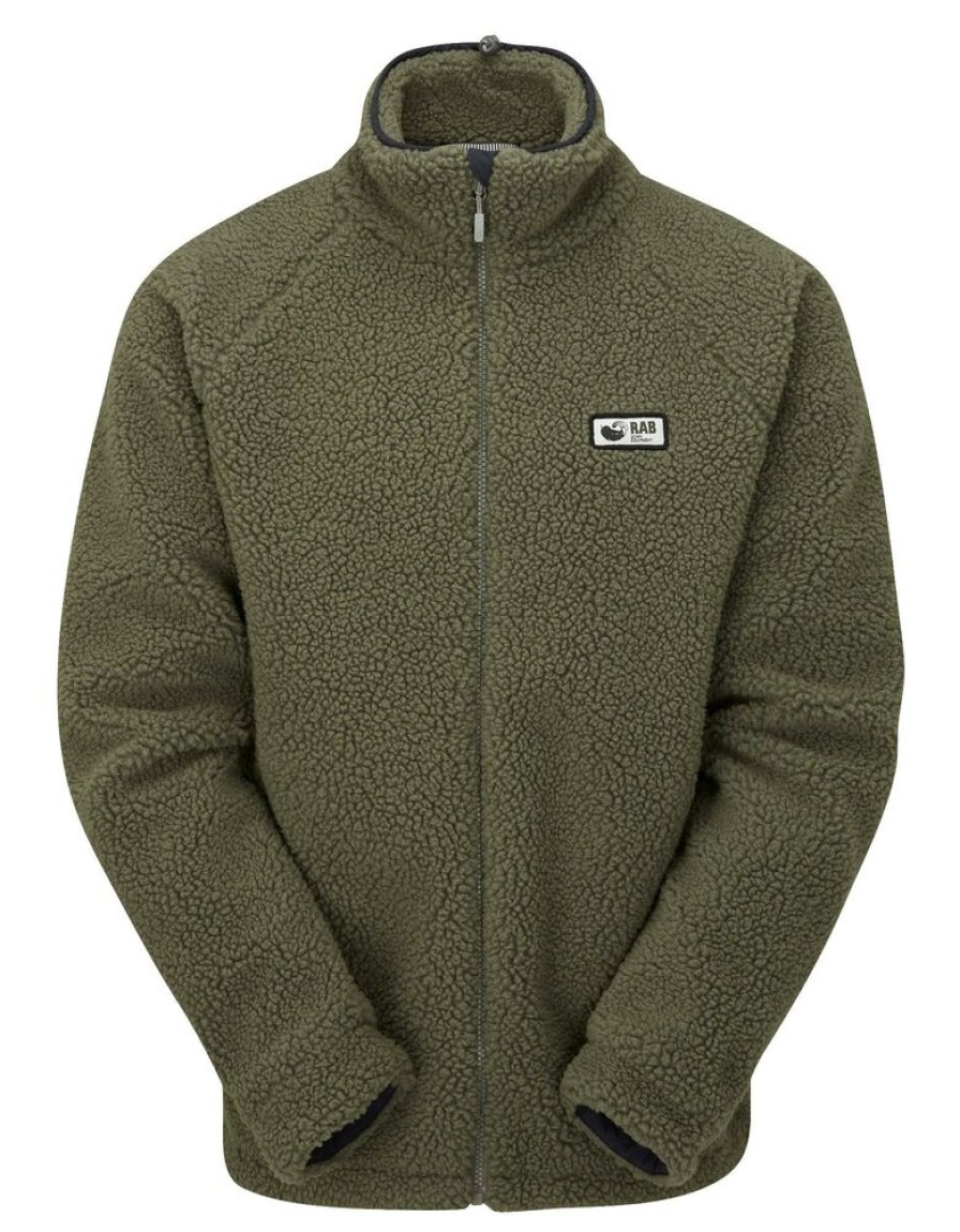 Outdoor Clothing RAB | Rab Original Pile Jacket Light Khaki