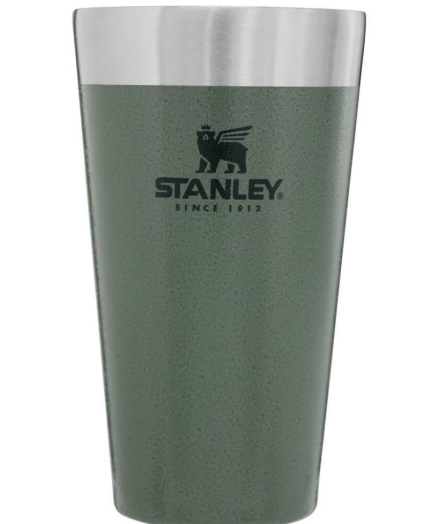 Kamperen STANLEY | Stanley Adventure Vacuum Print 0.47L Thermosbeker Hammertone Green