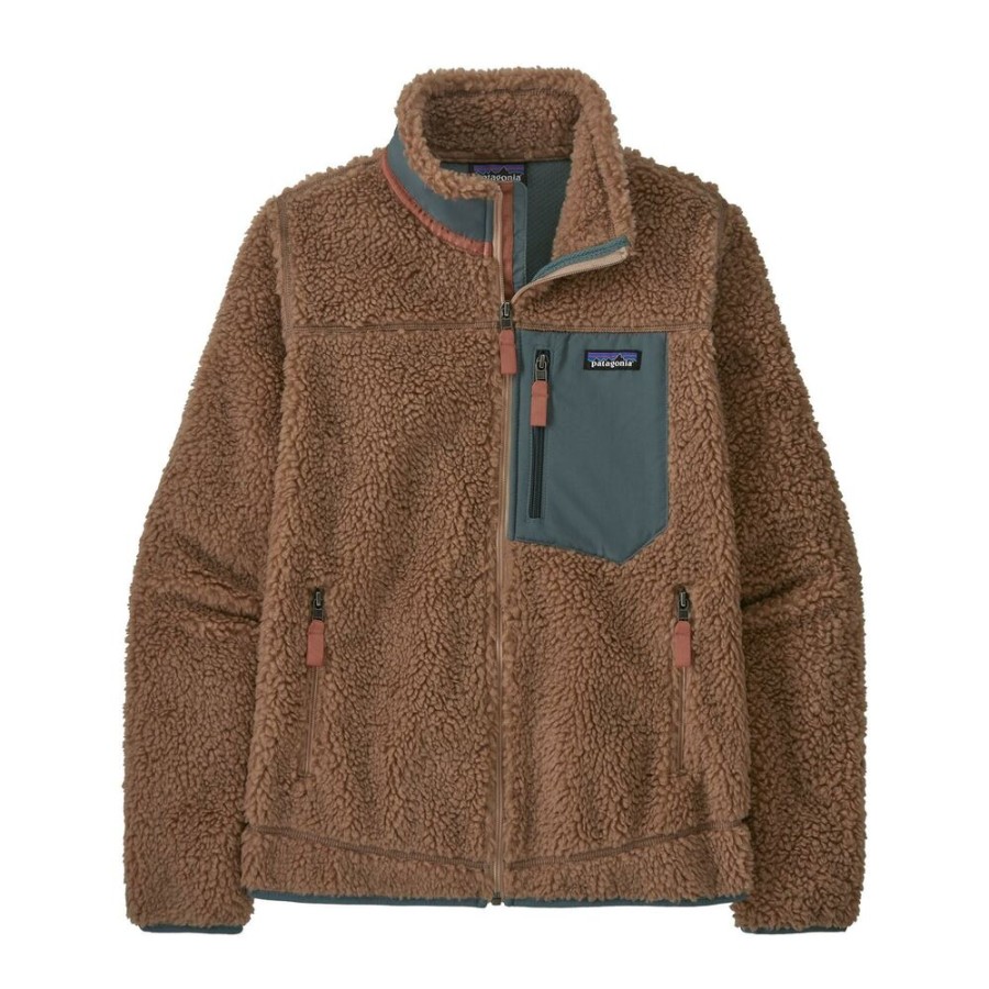 Outdoor Clothing PATAGONIA | Patagonia W´S Classic Retro-X Jacket Pampas Tan W/Nouveau Green