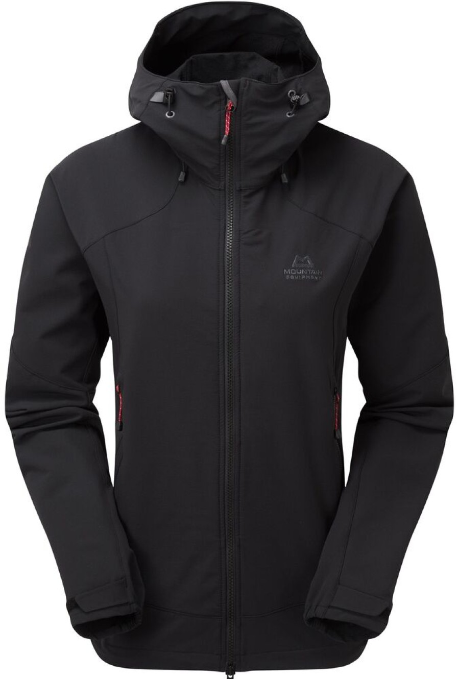 Outdoor Clothing MOUNTAIN EQUIPMENT | Mountain Equipment Frontier Hooded Wmns Jacket Black