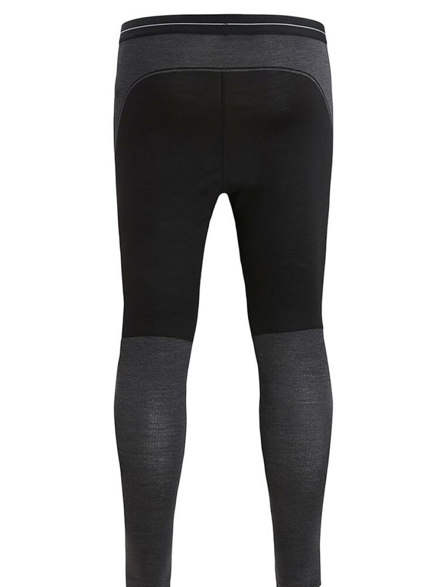 Outdoor Clothing ICEBREAKER | Icebreaker M 125 Zoneknit Leggings Black/Jet Hthr/Cb