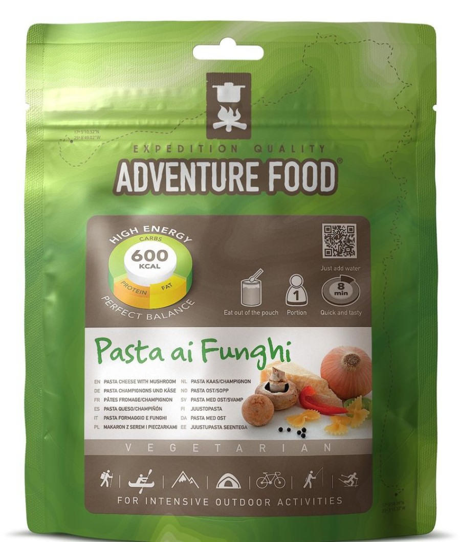 Kamperen ADVENTURE FOOD | Adventure Food Pasta Ai Funghi Diverse